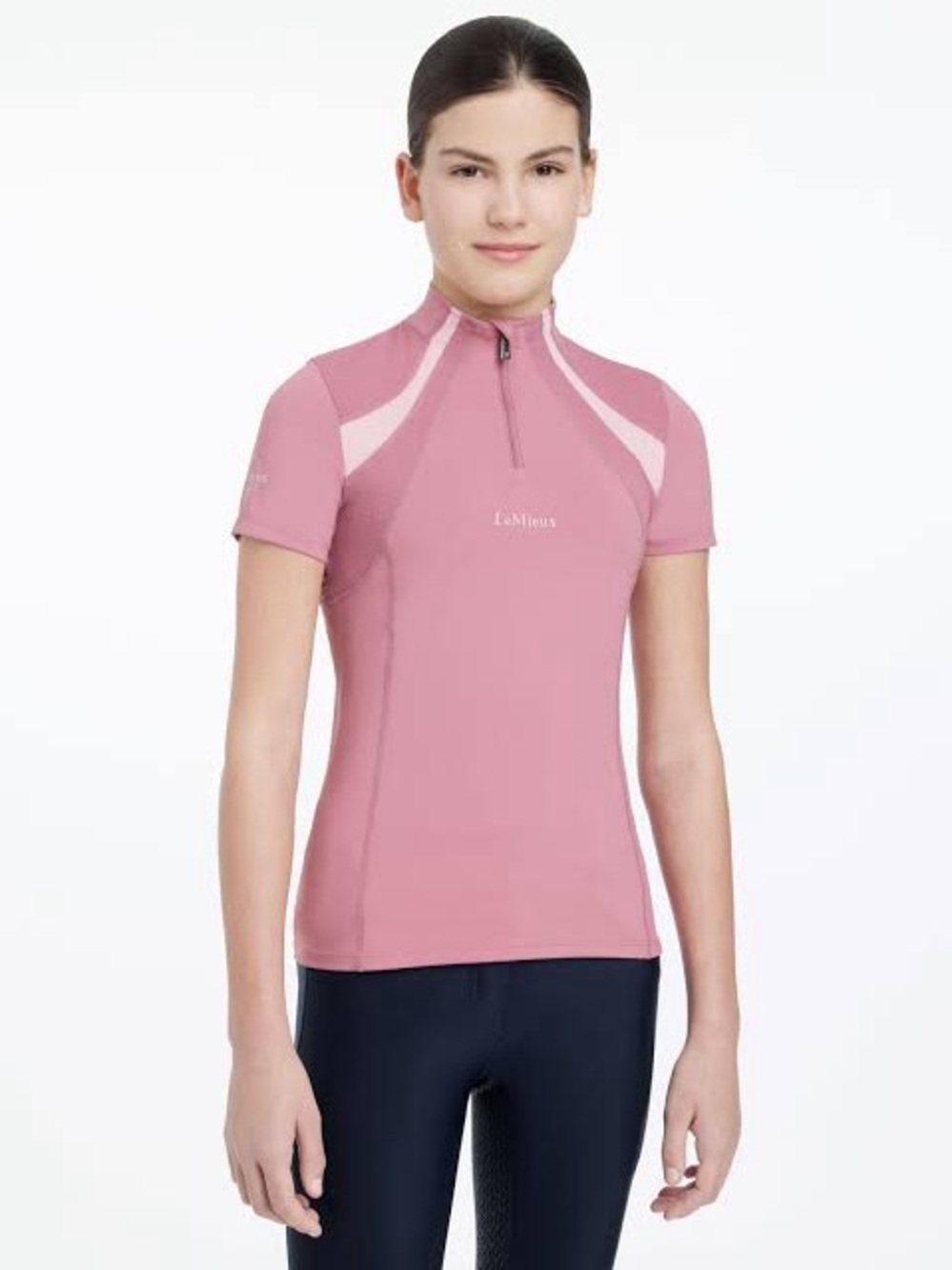 LeMieux Peony short sleeve kids 13-14 base layer